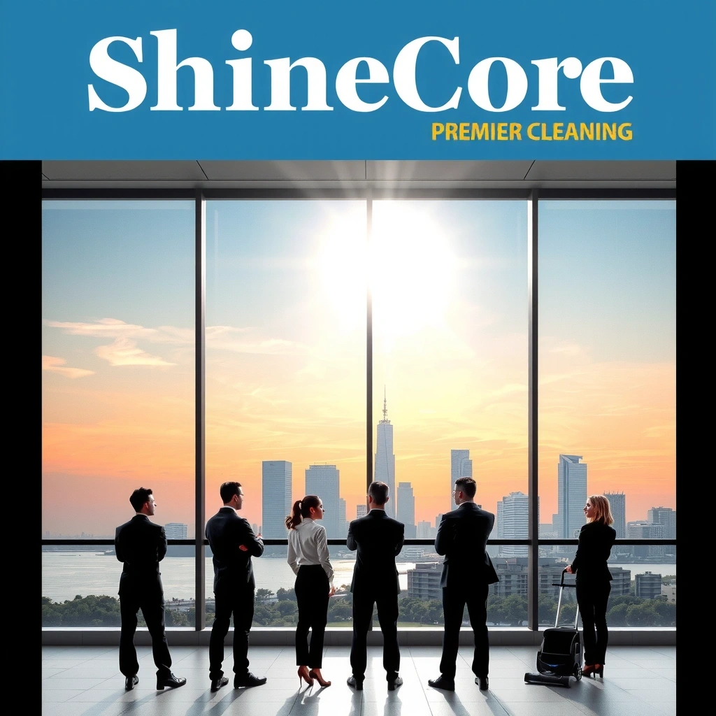 ShineCore team with BGC skyline backdrop